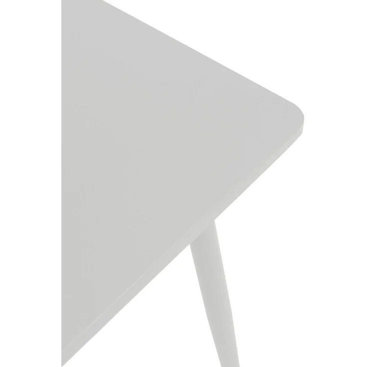 DEGAMO DENVER Bistrotisch, Stahl, weiss, 70x70cm – Bild 5