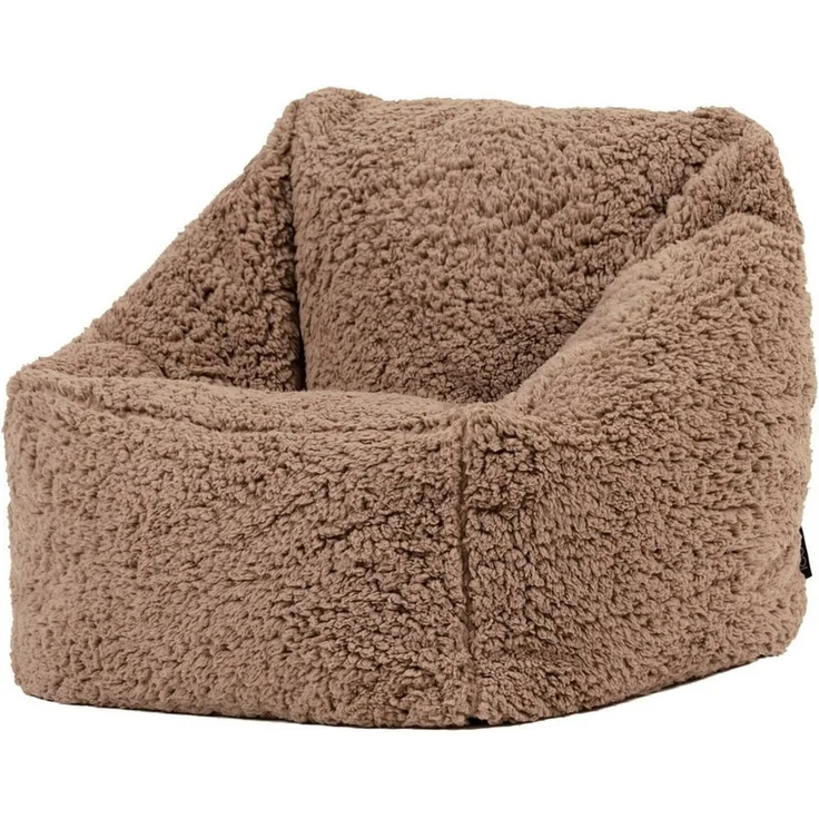 icon Sitzsack Flauschig für Kinder „Teddybär“, 55x44cm, Made in Germany, für Kinderzimmer – Bild 5