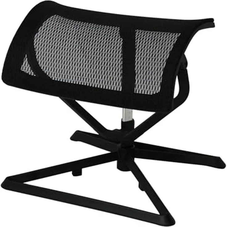 Fußauflage LEGpro Ottomann höhenverstellbar Stoff Büro Schreibtisch – Bild 2