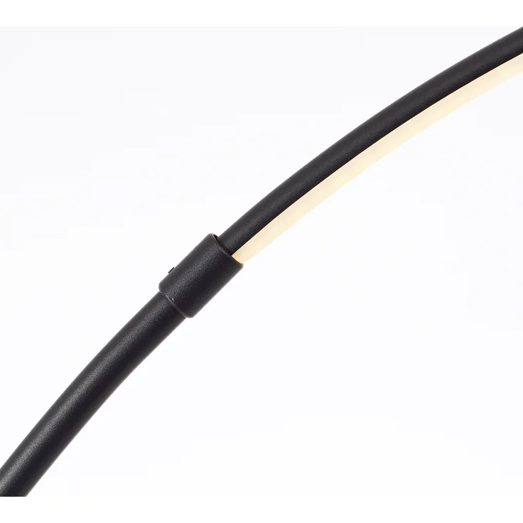 Brilliant LED Stehlampe Bow LED Bogenlampe, 170 cm, 1300 lm, 3000-6500 K, dimmbar, CCT, schwarz – Bild 9
