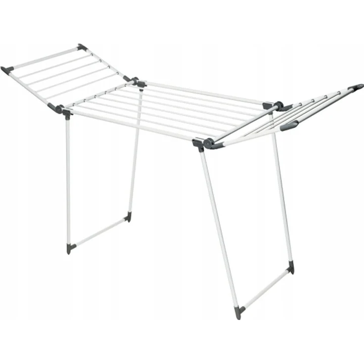 Metall-Wäscheständer für Kleidung zusammenklappbar 110 cm