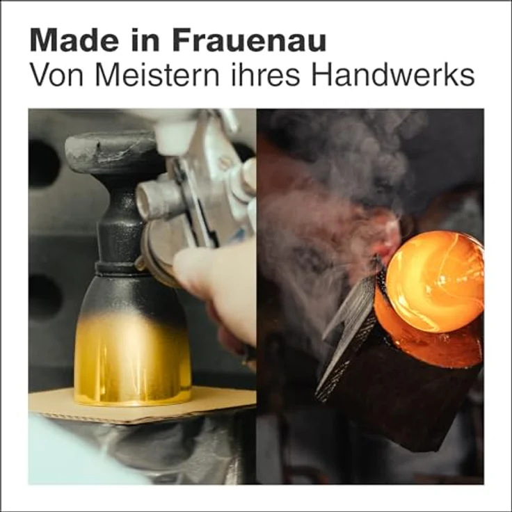 Eisch Cosmo Gold Espresso 109/6 mit Untersetzer In Geschenkröhre – Bild 7