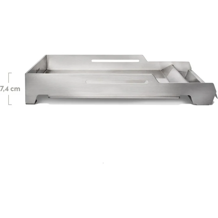 BURNHARD® Premium Plancha Grillplatte Edelstahl für Gasgrill GRANT - Schwarz - #946371 – Bild 3