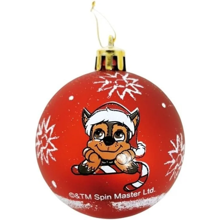 Hisab/Joker AB Weihnachtskugeln rot Paw Patrol