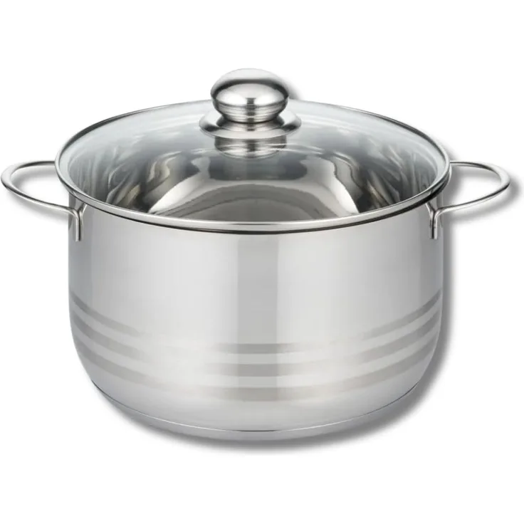 Elo Kochtopf Topf ELO BRILLANT D 20 cm silber Bratentopf Universaltopf Suppentopf