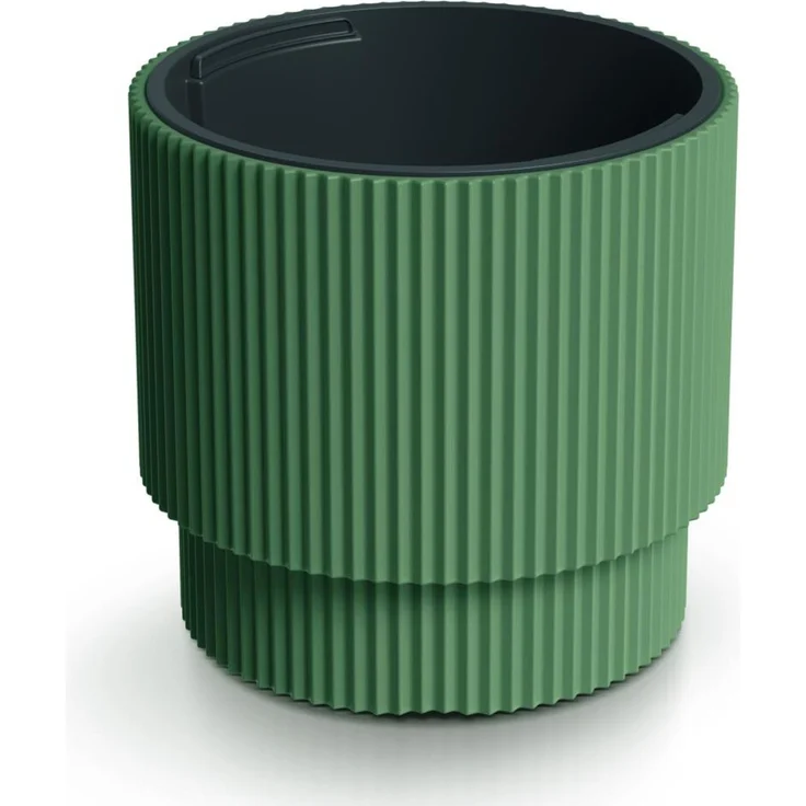 3x Übertopf Milly 30cm Rillen Pflanztöpfe Blumenkübel Kräutergefäße Dekoration – Bild 3