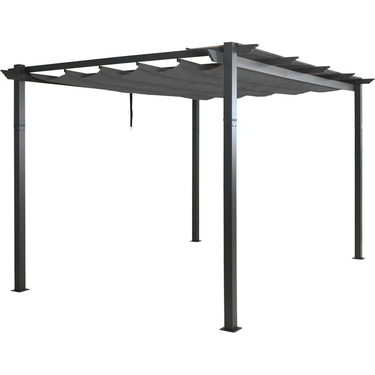 Mendler 'HWC-N93' Pergola, Aluminium anthrazit, 3 x 4 m – Bild 9