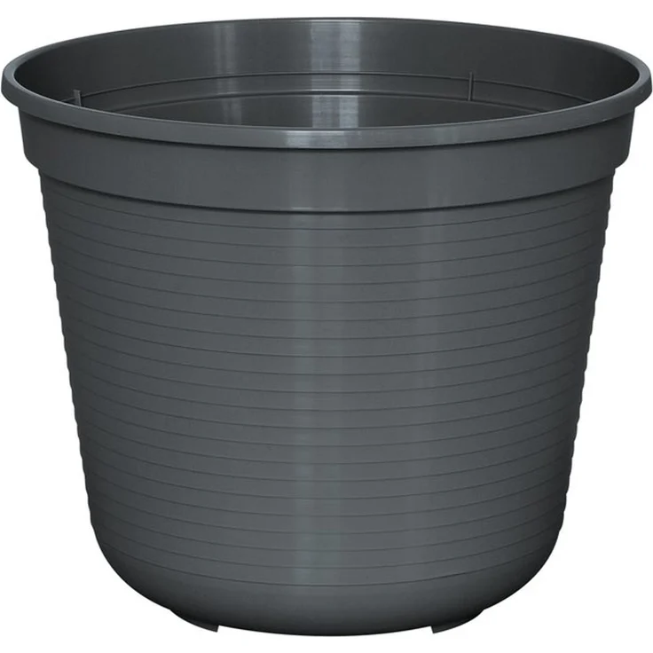 Geli Pflanztopf Standard Ø 28 x 24 cm anthrazit – Bild 1