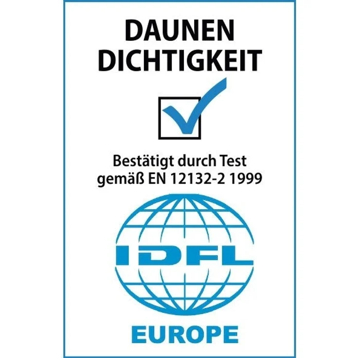 OBB Federkopfkissen Edition 120 Jahre OBB, Füllung: 90%Federn, 10% Daunen, Bezug: 100% Baumwolle, Spar-Set, 2-tlg, Federkopfkissen, Kissen-Set in 40x80 oder 80x80 cm erhältlich – Bild 3