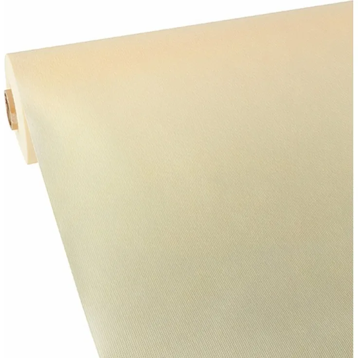 Tischdecke, stoffähnlich, Vlies "soft selection" 40 m x 1,18 m creme