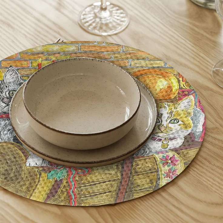 Hermia Concept '3273Supla' Tischset, Mehrfarbig, Ø 37 cm – Bild 2