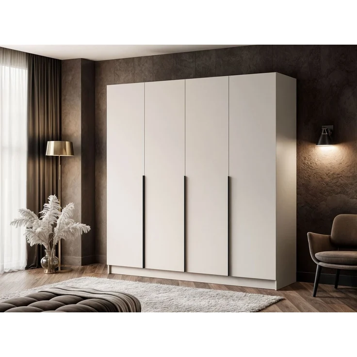 Lookway Kleiderschrank AUREL 4D KASCHMIR Drehtürenschrank – Bild 2