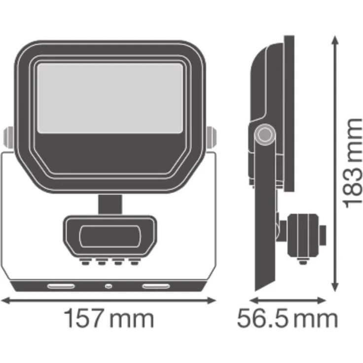 LEDVANCE FLOODLIGHT SENSOR FL 20 SN P 17W 2K4LM 840 PS SY100 WT – Bild 3