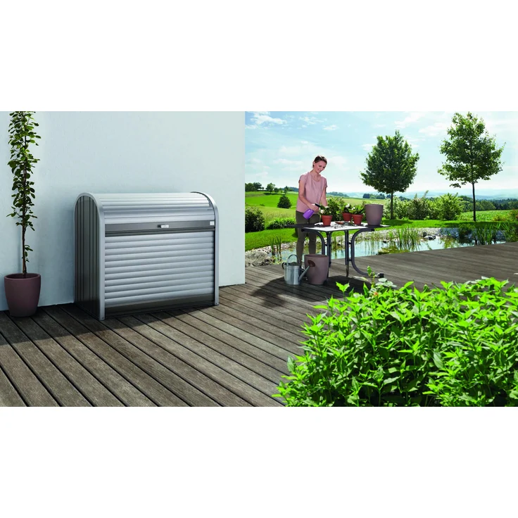 Biohort StoreMax, 190: 190 x 97 x 136 (b x t x h) cm, dunkelgrau-metallic – Bild 4