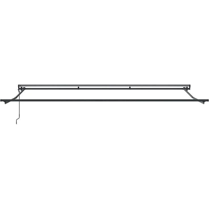 vidaXL Einziehbare Markise Weiß 500x300 cm Stoff 3331368 – Bild 6