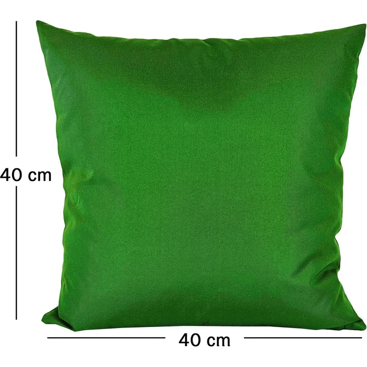 JACK Kissenbezüge 2er Set 40x40cm Outdoor Wasserfest, (2 Stück), 2x Kissenhülle, strapazierfähig, wasserabweisend, Innen & Außen – Bild 3