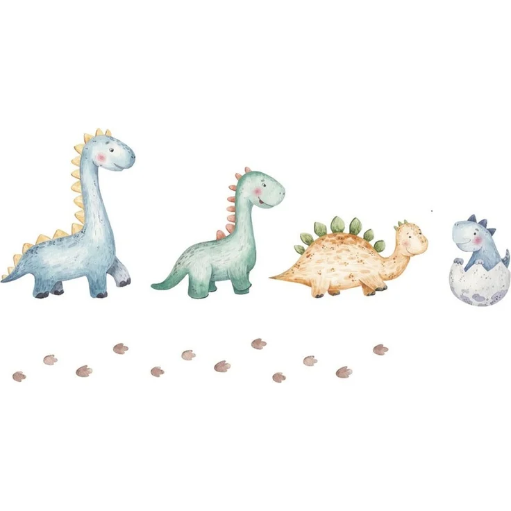 Kids Collective Kinderbett 70x140 / 80x160 cm Komplettset mit Matratze & Schublade (Bett für Jungen und Mädchen, Einzelbett für Kinder von 2 - 10 Jahren), komplettes Set mit Dinosaurier I Motiv für Jungen & Mädchen 80x160 cm – Bild 1
