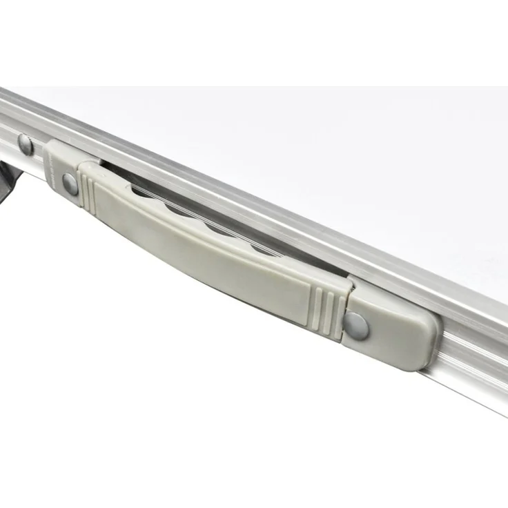 Campingtisch zusammenklappbar höhenverstellbar Aluminium 180 x 60 cm 41326 – Bild 3
