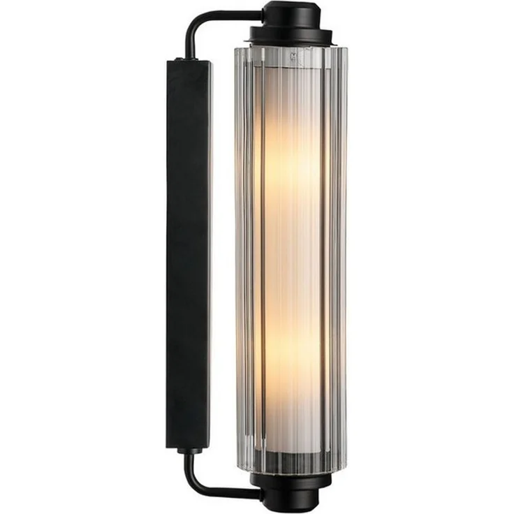 Nordlux Wandleuchte Nimal Double Wandlampe IP44 Badleuchte, schwarz oder messing, ohne Leuchtmittel – Bild 1