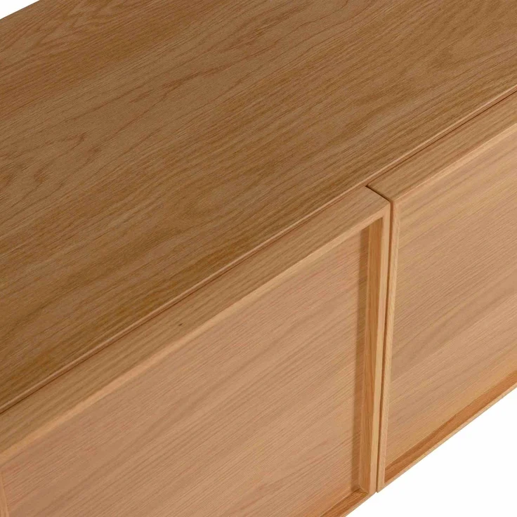 TV-Board Tours aus Melamin und MDF, modern mit viel Stauraum, Natur, 180 cm breit – Bild 7