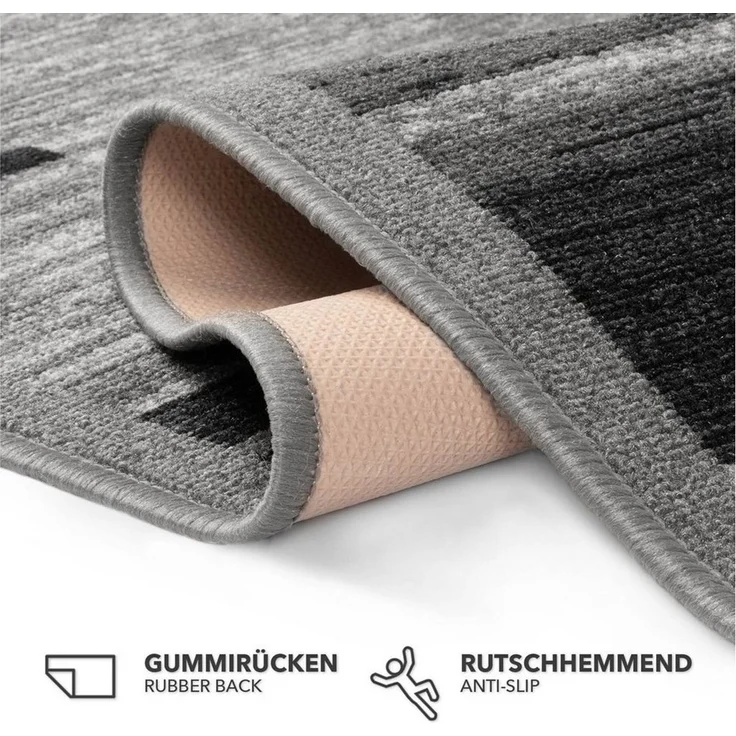 Kubus Teppich Teppich-Läufer Elia, Trittschalldämmend – Bild 2