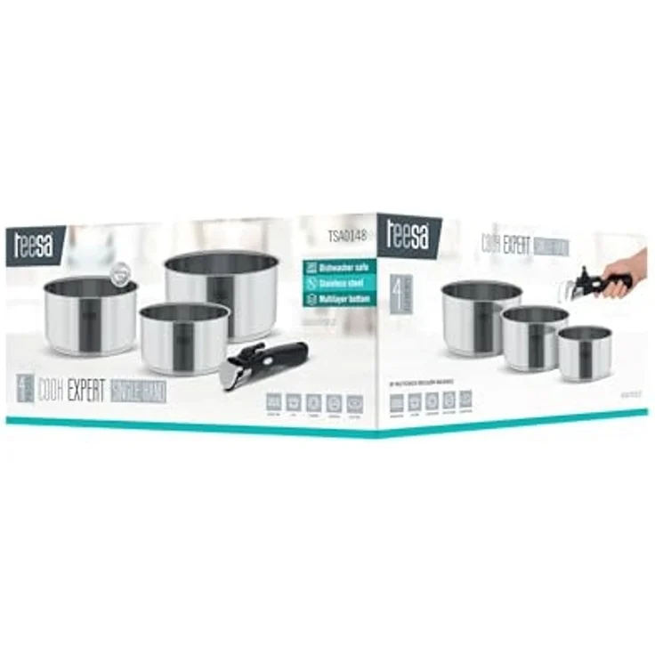TEESA COOK EXPERT SINGLE HAND Töpfe – Bild 6