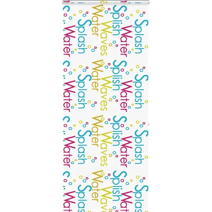 vidaXL Duschrollo mit Kassette 110x240 cm Stoffbreite 106 cm 4015035 – Bild 1