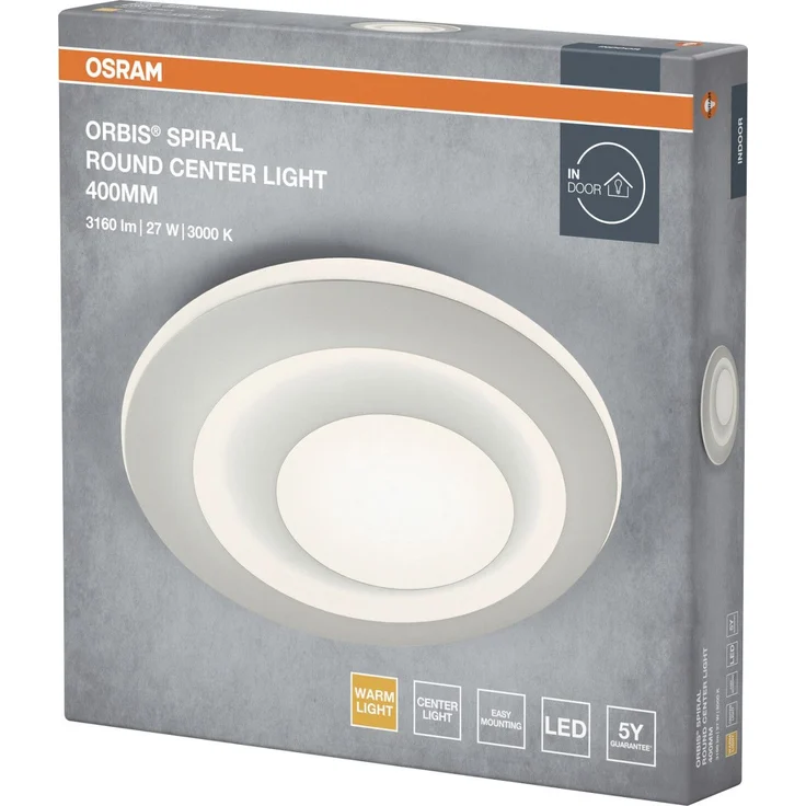 Osram LED Deckenleuchte Orbis Spiral Round weiß Ø 40 cm 27 W – Bild 2