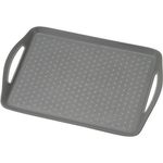 KESPER Serviertablett rutschfest grau 104333
