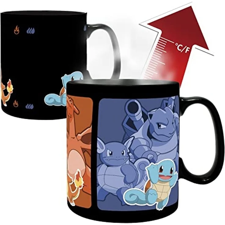 ABYstyle Tasse POKEMON - Tasse Heat Change - 460 ml - Evolve - cardboard box – Bild 1