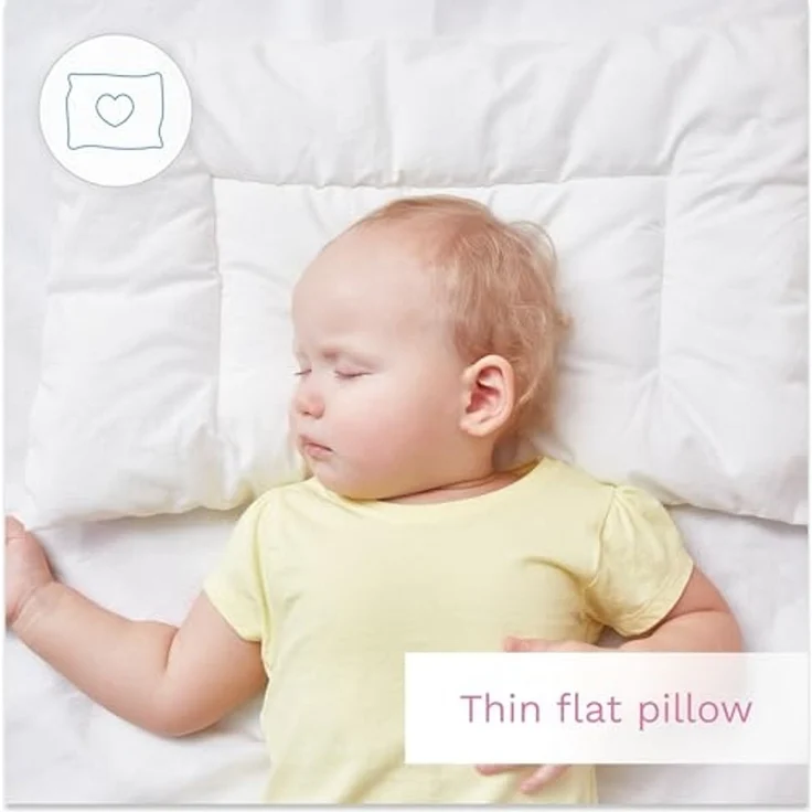 Baby-Bettwäsche-Set, gesteppt, 100 % Baumwolle, 150x120 cm, Füllung für Kinderbett – Bild 7