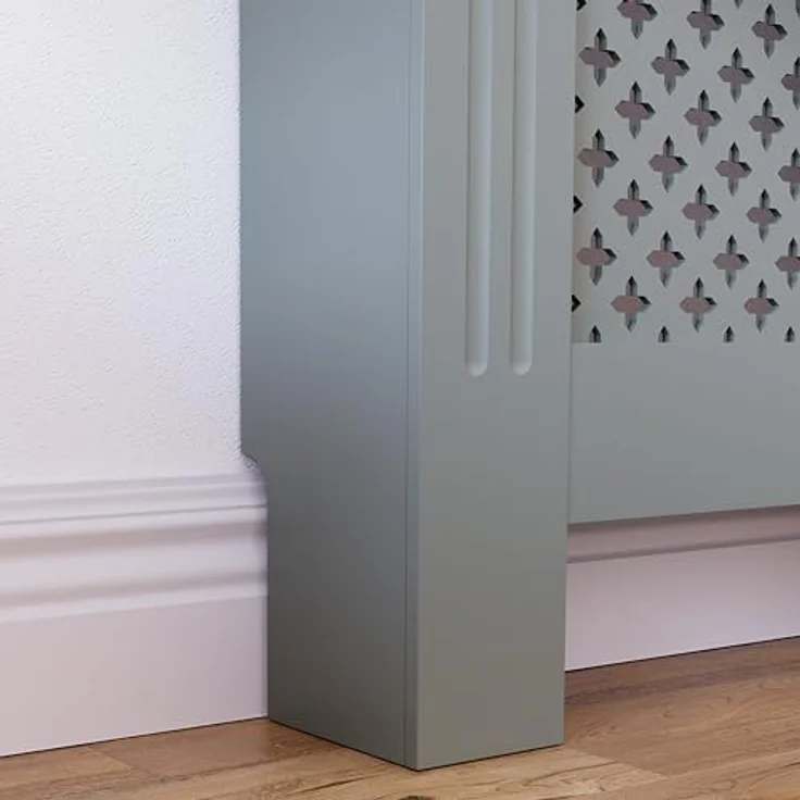 Vida Designs Kommoden & Sideboards, Mitteldichte Holzfaserplatte, Grau, Extra Groß – Bild 7
