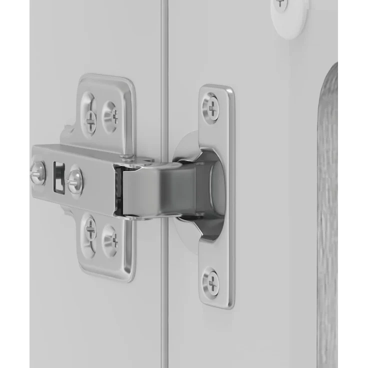 vidaXL Küchen-Hängeschrank mit Glastür Lucca Grau Sonoma Holzwerkstoff 853853 – Bild 9