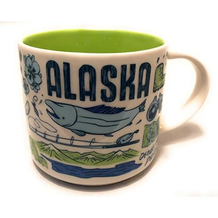 Starbucks Alaska Been There Serie Across the Globe Collection Kaffeetasse, 400 ml