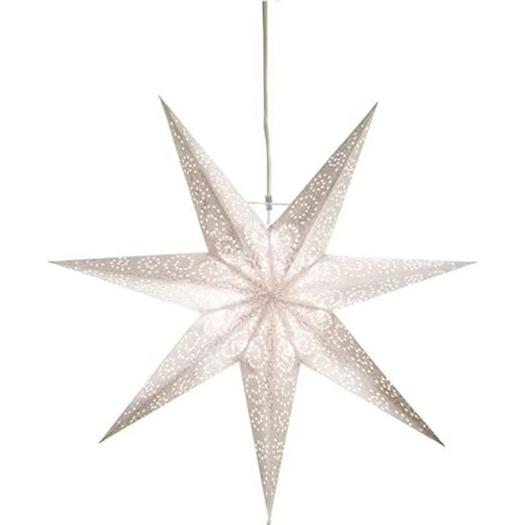Star Antique Papierstern, Papier, Weiß, Ø 60 cm – Bild 1