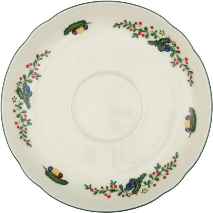 Seltmann Weiden Kombi-Untertasse 15 cm Marieluise Weihnachten 001.299604