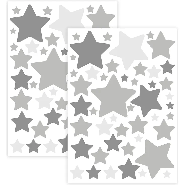 WANDKIND Wandtattoo Sternen Set 94 Stück V281