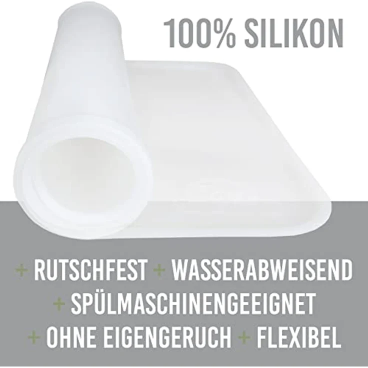 KaraLuna Futternapf Napfunterlage aus Silikon I Futtermatte Hundenapf Katzennapf, Spülmaschinengeeignet – Bild 3