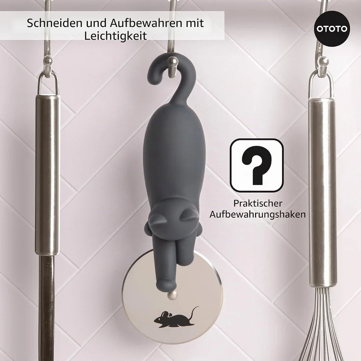OTOTO Kitty Cut Pizzaschneider – Bild 7