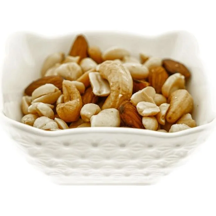 Almina 6er Snackschalen-Set aus Porzellan Servierschale mit Muster Weiß 200 ml Motiv 1