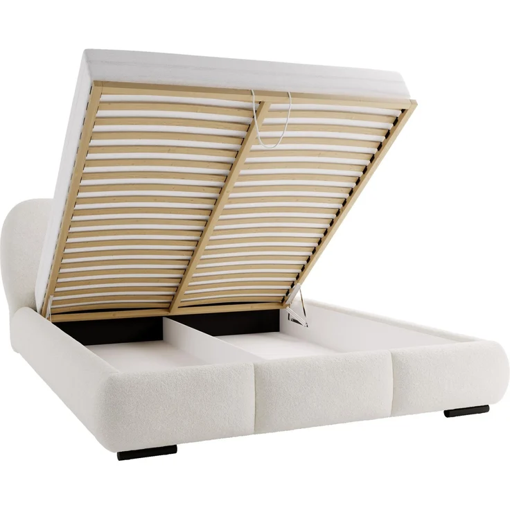 Polsterbett Ralmos (Farbe: Coral 55, Größe: 180 x 200) – Bild 5