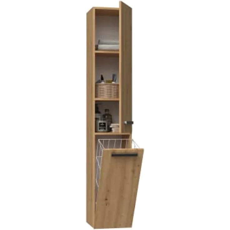 ibonto Hochschrank Badezimmerschrank: Elegantes & Praktisches Aufbewahrungsmöbel – Bild 8