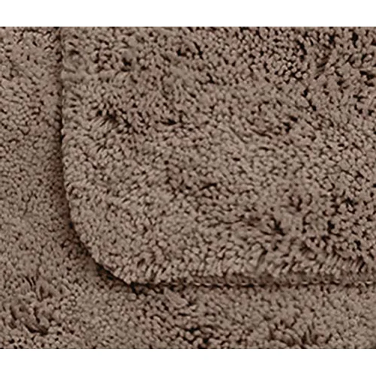 Brandsseller Badezimmerteppich 50x80 cm Badvorleger Badematte Badteppich rechteckig Chenille rutschfest saugstark maschinenwaschbar - Taupe – Bild 6