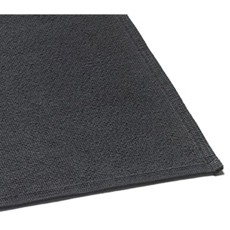 Rhomtuft Badematte Plain|60x90 cm| schwarz