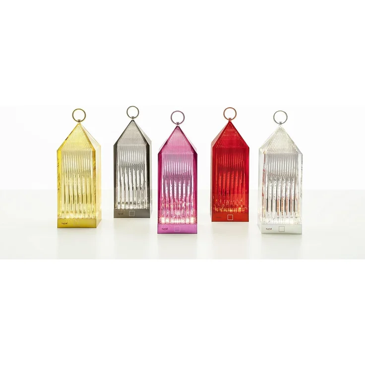 Lantern Lampe grau – Bild 5