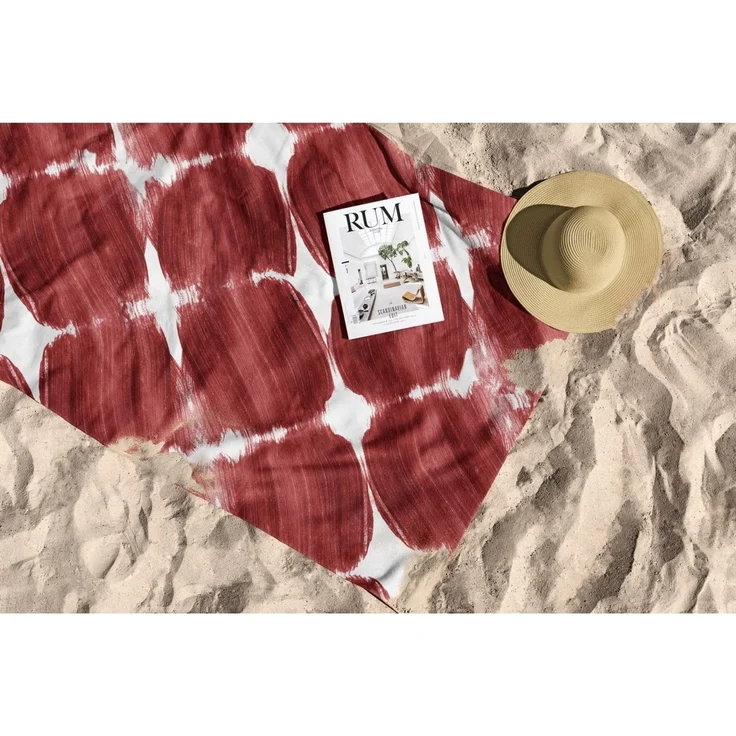 Mijolnir 'Red Muscle 70' Strandtuch, Mehrfarbig, 70 x 130 cm – Bild 5