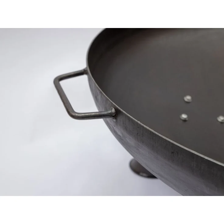 Grillfürst Feuerschale 90 cm aus Stahl – Bild 8