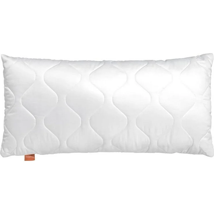 sleepling Kopfkissen Komfort 100, Füllung: 100 % Polyester (Fasern und Faserkugeln), Bezug: 100% Polyester, Seitenschläfer, Rückenschläfer, Bauchschläfer, 80x80 cm, 40x80 cm, 40x40 cm, Komfortfüllung, Made in EU, antiallergen – Bild 4