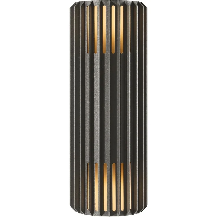 Nordlux up down Wandleuchte Aludra Seaside anthrazit Alu IP54 2xE27 – Bild 2