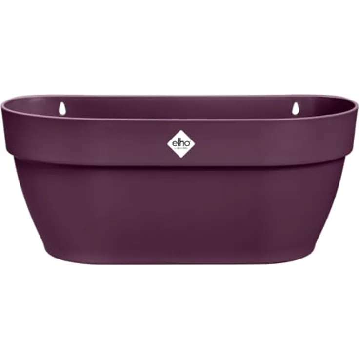 elho Vibia Campana Wandampel 35 - Übertopf für Balkon & Außen - Ø 35.0 x H 14.8 cm - Lila/Ahorn Lila